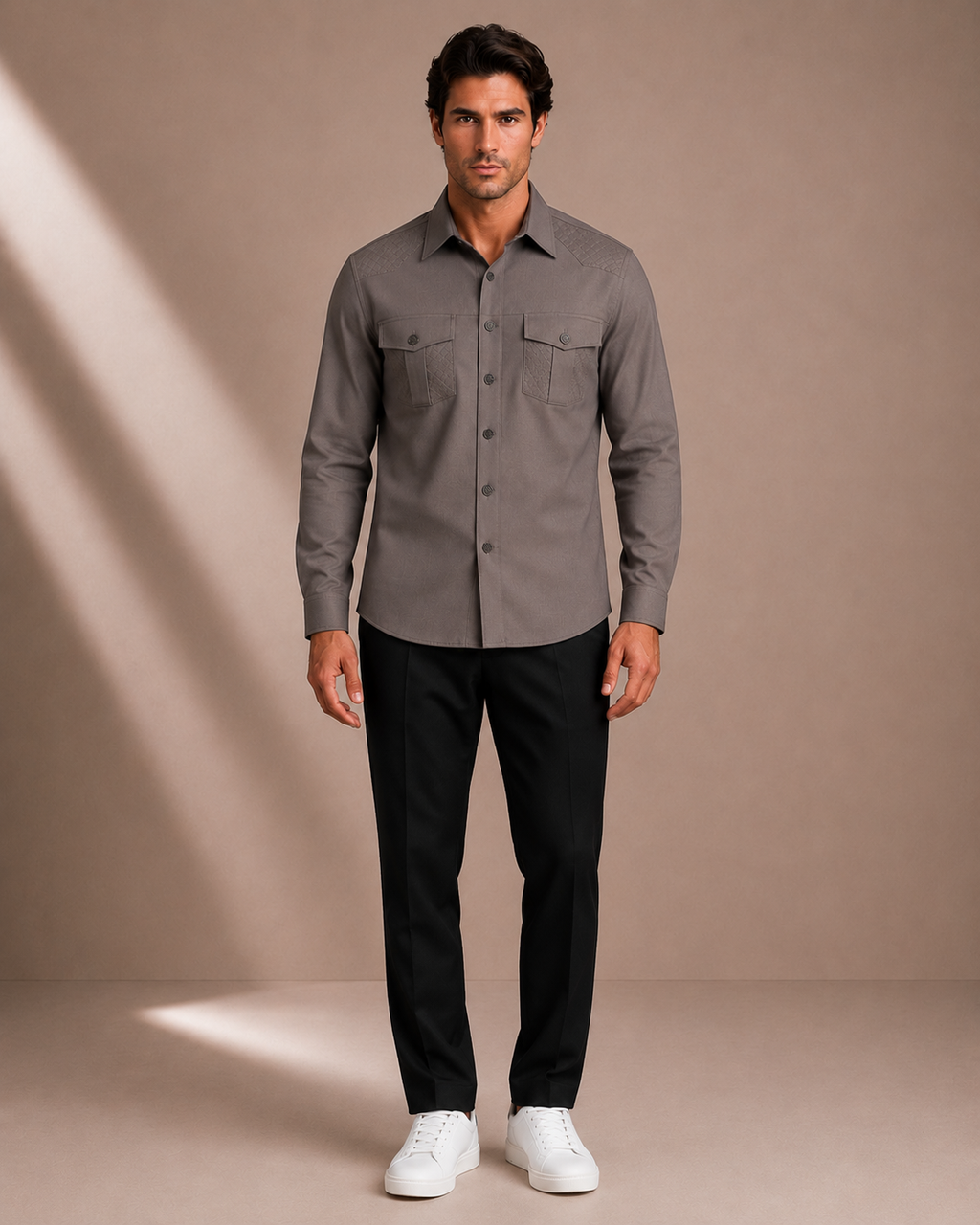 Classic Utility Premium Grey Shirt