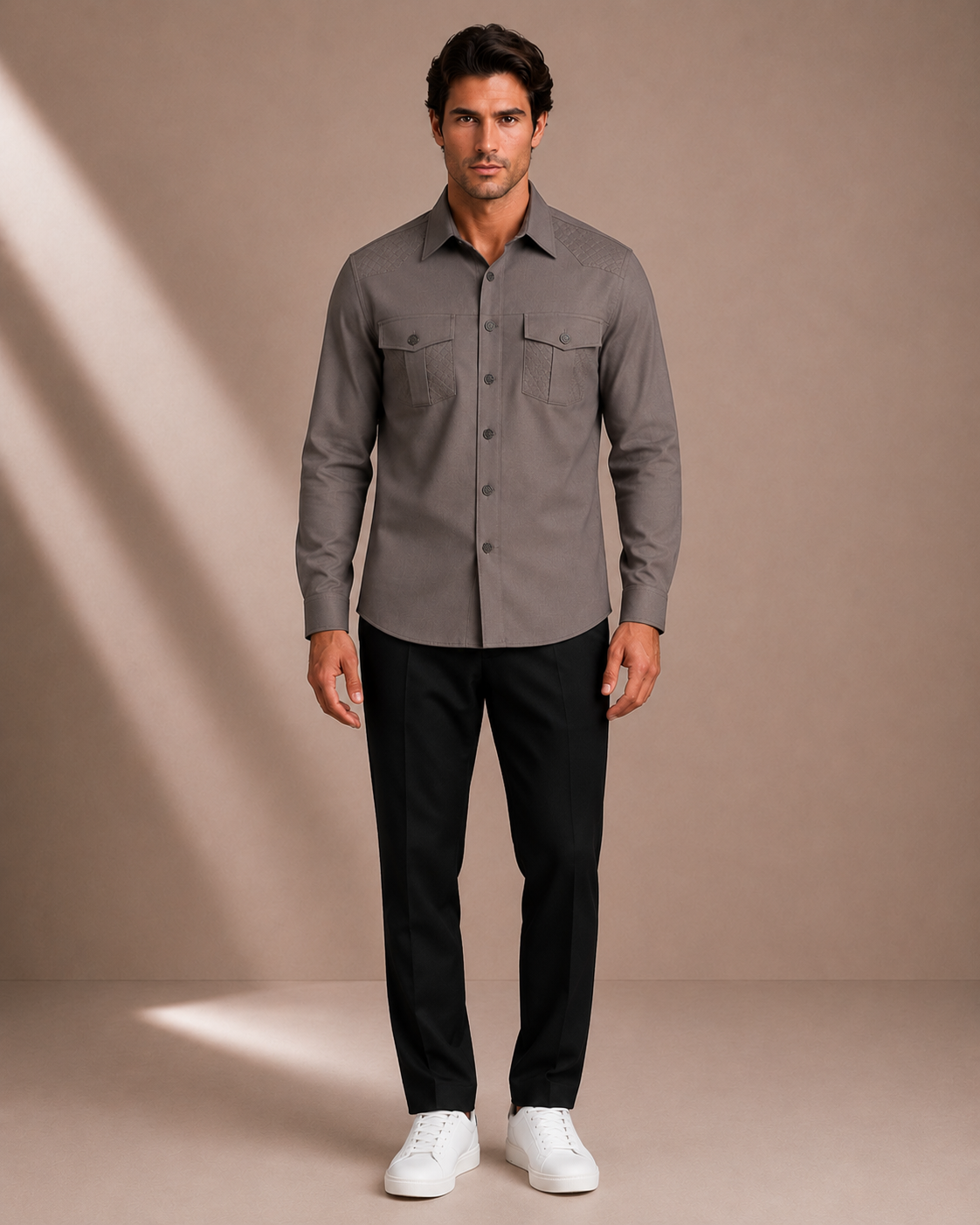 Classic Utility Premium Grey Shirt