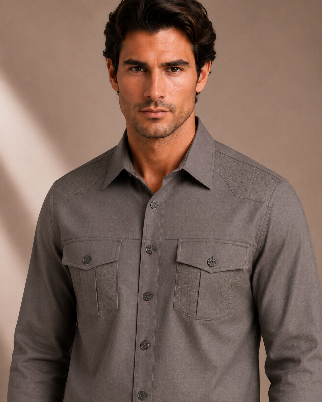 Classic Utility Premium Grey Shirt
