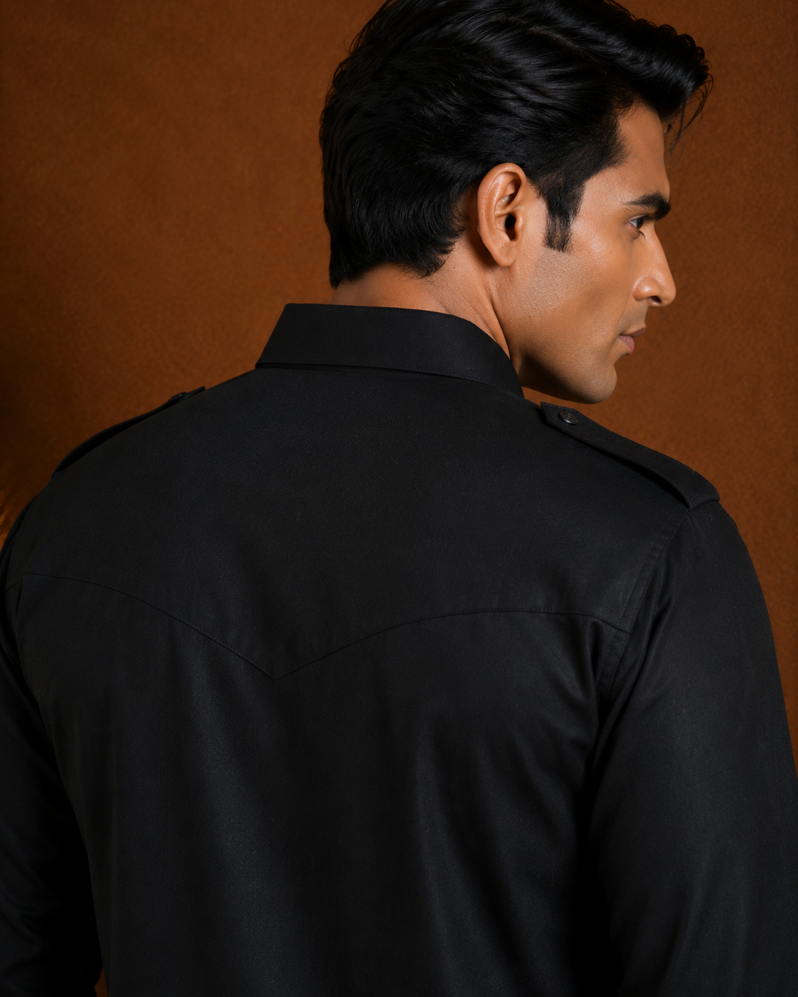 Black Solid Kurta for Men – Classic Ethnic & Festive Wear