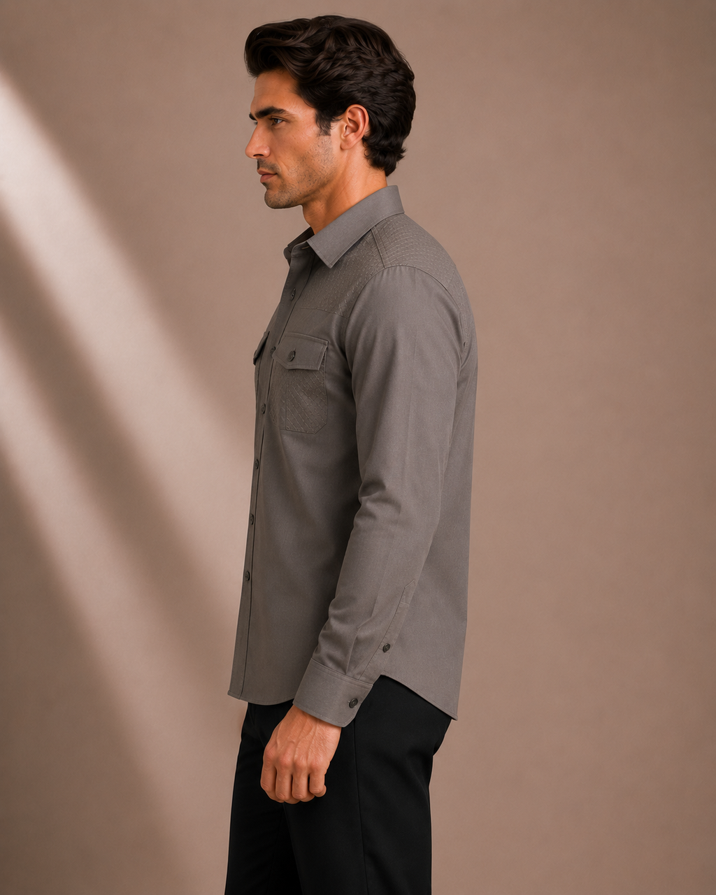 Classic Utility Premium Grey Shirt